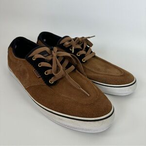 Etnies Jameson 2.5 Skate BMX Shoes Brown Suede Black Men’s 11.5 2012